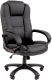 Кресло офисное Chairman 600 (экопремиум, черный) - 