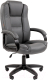 Кресло офисное Chairman 600LT (черный/экопремиум, серый) - 