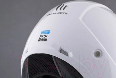 Мотошлем MT Helmets Viale SV Solid A0 (XS, белый перламутр)