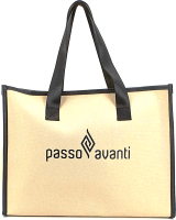 Сумка Passo Avanti 875-5052-BGB (бежевый/черный) - 