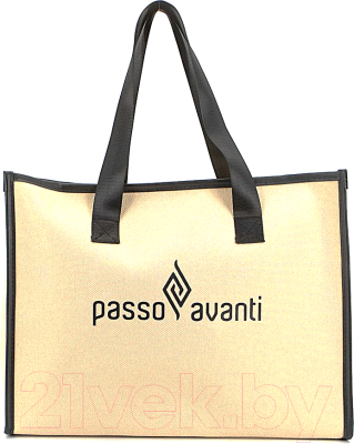Сумка Passo Avanti 875-5052-BGB (бежевый/черный)