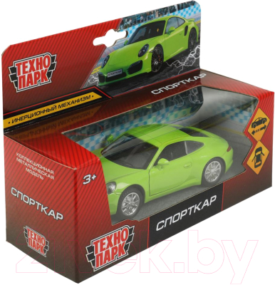 Автомобиль игрушечный Технопарк Спорткар / 1609C150-R