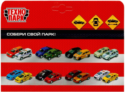 Автомобиль игрушечный Технопарк Toyota Prado / PRADO-12-GY