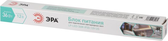 Блок питания для светодиодной ленты ЭРА LP-LED 36W-IP20-12V-US / Б0061151