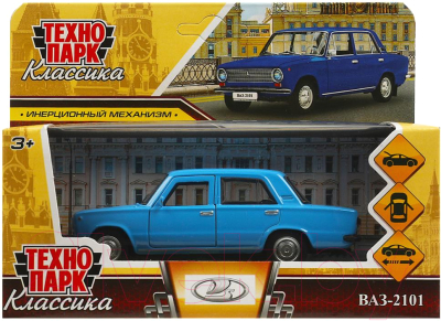 Автомобиль игрушечный Технопарк ВАЗ-2101 / 2101-12-BU