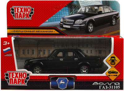 Автомобиль игрушечный Технопарк ГАЗ-31105 Волга / 3110-12-BK