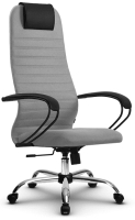Кресло офисное Metta SU-BK130-10 CH (светло-серый) - 