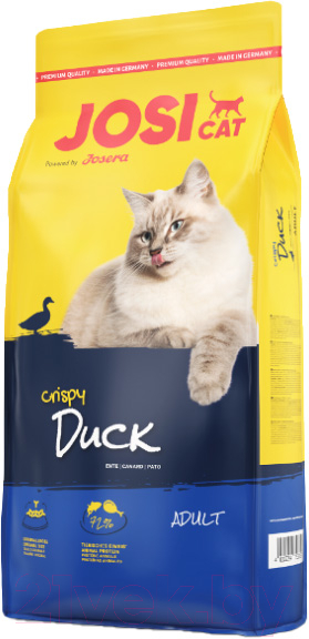 Сухой корм для кошек Josera Adult JosiCat Crispy Duck&Fish