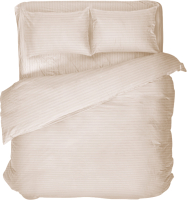 Комплект постельного белья Samsara Евро Сат220-2 (молочный) - 