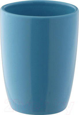 Изображение товара Стакан для зубной щетки и пасты Axentia Пиза 128615 (голубой)