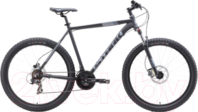 Велосипед STARK Hunter 27.2+ HD 2019 (20, чёрный/серый)