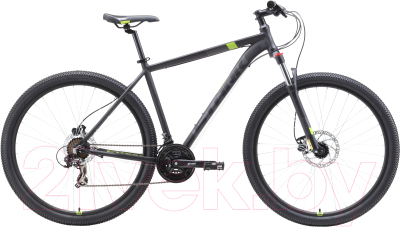 Велосипед STARK Hunter 29.2 HD 2019 (20, чёрный/серый/зелёный)