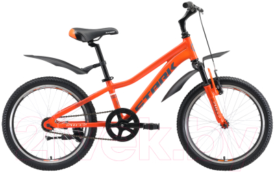 Велосипед STARK Rocket 20.1 S 2019 (оранжевый/серый/белый)