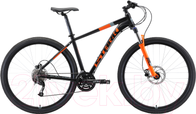 Велосипед STARK Router 29.4 HD 2019 (18, чёрный/оранжевый/серый)