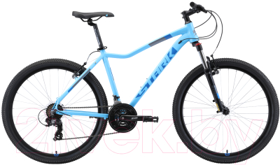 Велосипед STARK Viva 26.2 V 2019 (16, голубой/бирюзовый)