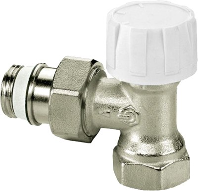 

Клапан термостатический, Угловой DN15 1/2"НР x 1/2"ВР / HE34004
