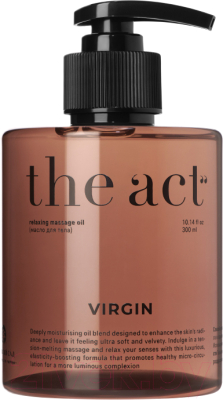 Масло для тела The Act Увлажняющее парфюмированное массажное (300мл)
