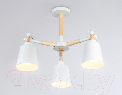 Люстра Ambrella TR82204/3 WH/LWD
