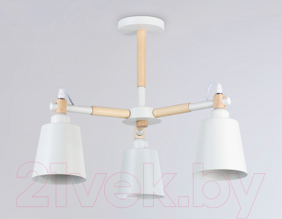 Люстра Ambrella TR82204/3 WH/LWD