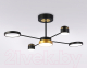 Потолочный светильник Ambrella FL51632/4+1 BK/GD - 