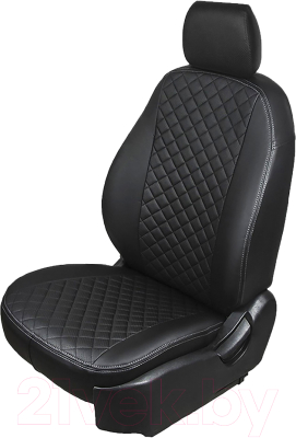 Комплект чехлов для сидений Seintex 93797 (черный)
