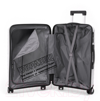 Набор чемоданов Pride РР-9702 (3шт, черный)