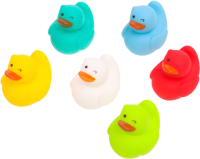 Набор игрушек для ванной Sima-Land Разноцветные уточки 2302 / 9942459 - 