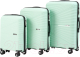 Набор чемоданов Pride РР-9702 (3шт, светло-зеленый) - 