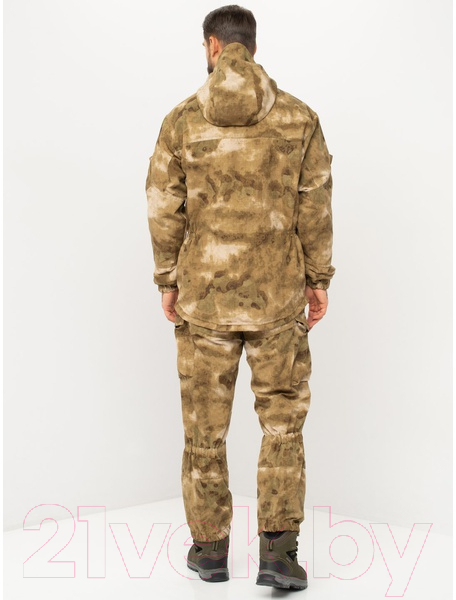 Костюм для охоты и рыбалки Huntsman Горка 3 -5°С Малахит Смесовая Рипстоп (р-р 60-62/182-188) — фото 2