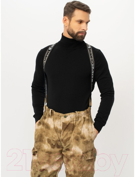 Костюм для охоты и рыбалки Huntsman Горка 3 -5°С Малахит Смесовая Рипстоп (р-р 60-62/182-188) — фото 5
