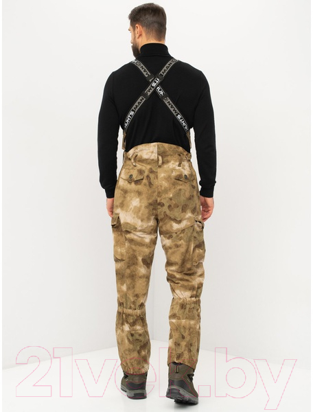 Костюм для охоты и рыбалки Huntsman Горка 3 -5°С Малахит Смесовая Рипстоп (р-р 60-62/182-188) — фото 6