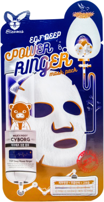 Маска для лица тканевая Elizavecca Power Ringer Mask Pack EGF Deep (23мл)