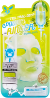 Маска для лица тканевая Elizavecca Power Ringer Mask Pack Tea Tree Deep (23мл) - 