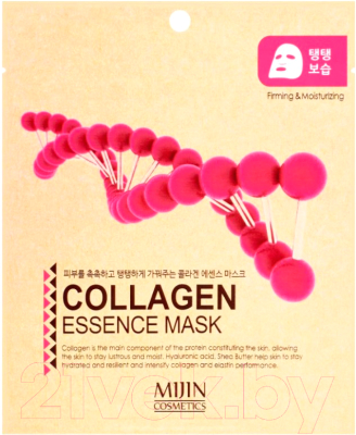 Маска для лица тканевая Mijin Cosmetics Collagen Essence Mask (33г)