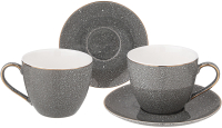 Набор для чая/кофе Lefard Grain / 42-507 (серый) - 