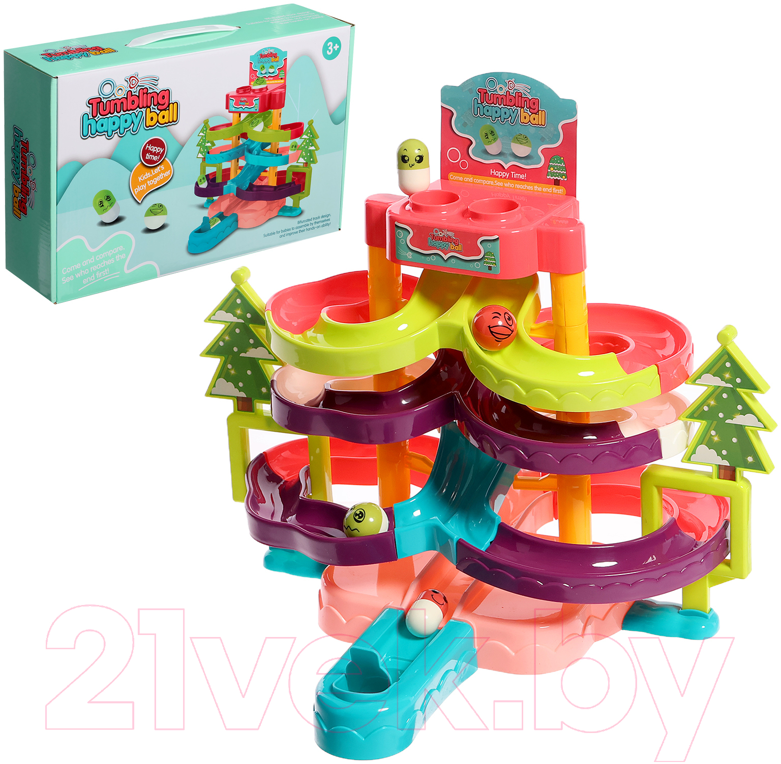 Развивающий игровой набор Sima-Land Веселые шарики 3355-11 / 10131132 — фото 3