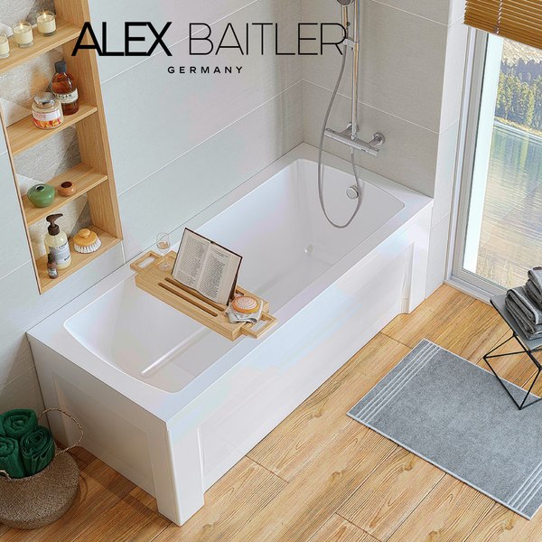 Купить Ванна акриловая Alex Baitler Garda 170х75  