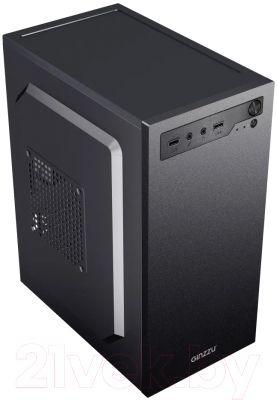 Корпус для компьютера Ginzzu B145 MiniTower (черный)