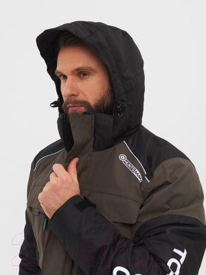 Костюм для охоты и рыбалки Huntsman Торнадо -15°C Breathable Хаки (р-р 56-58/170-176)