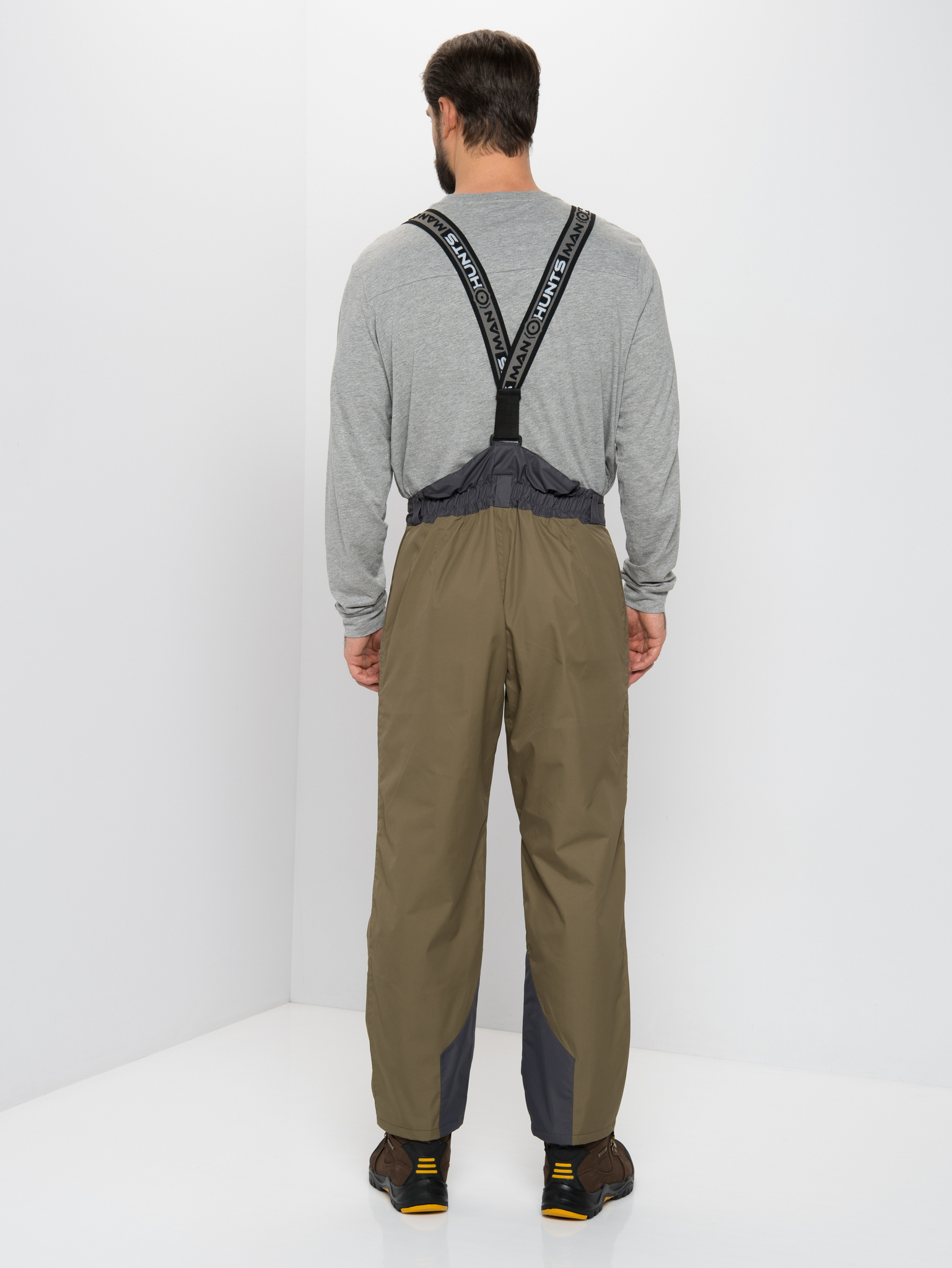 Костюм для охоты и рыбалки Huntsman Орегон 0°C Breathable Хаки/Серый (р-р 44-46/182-188) — фото 3
