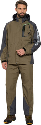 Костюм для охоты и рыбалки Huntsman Орегон 0°C Breathable Хаки/Серый (р-р 44-46/182-188) -