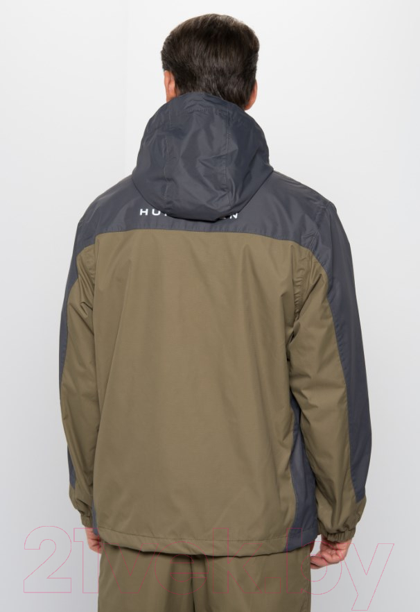 Костюм для охоты и рыбалки Huntsman Орегон 0°C Breathable Хаки/Серый (р-р 52-54/182-188) — фото 4
