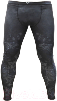 Изображение товара Тайтсы детские RuscoSport Black Herb (3XL)