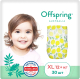 Подгузники детские Offspring XL 12+кг Лимоны / OF01XL30LM (30шт) - 