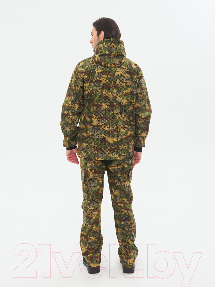 Костюм для охоты и рыбалки Huntsman Тайга-3 -8°C Alova КМФ 581-1 (р-р 52-54/182-188) — фото 2