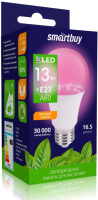 Лампа для растений SmartBuy SBL-A60-13-Fito-E27 - 