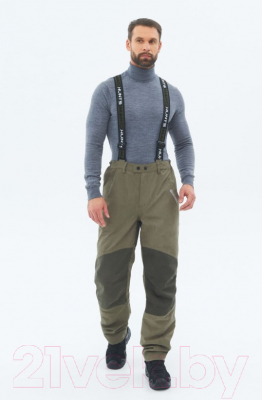Изображение товара Костюм для охоты и рыбалки Huntsman Торнадо 0°C Хаки Исландия (р-р 56-58/170-176)