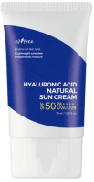 Крем солнцезащитный IsNtree Hyaluronic Acid Natural Sun Cream SPF50+ PA++++ (50мл) - 