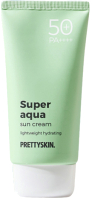 Крем солнцезащитный PrettySkin Super Aqua Sun Cream SPF50+ PA++++ (70мл) - 