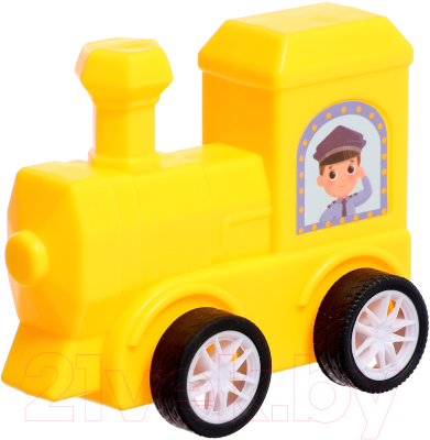 Изображение товара Развивающий игровой набор Zabiaka Магнитный паровозик ААА-30 / 10063686